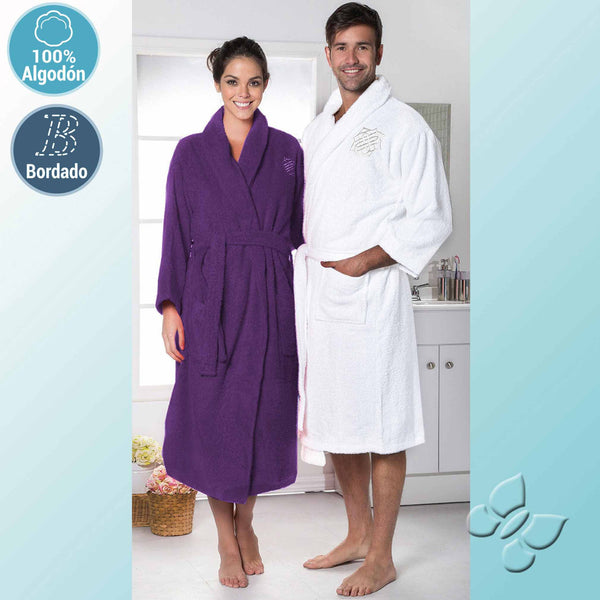 Bata de Bano Luxor Morado - upsell-hero-dev