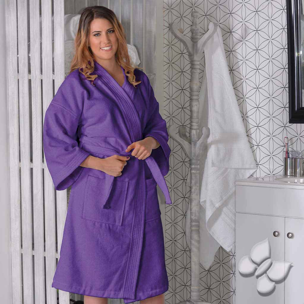 Bata de Bano Hamton Morado - upsell-hero-dev